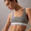 Bralette Icon din bumbac Modal, Unlined