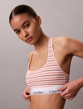 Bralette Icon din bumbac Modal, Unlined
