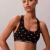 Bralette Icon din bumbac Modal, Unlined