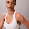 Bralette Icon din bumbac Modal, Unlined