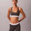 Bralette Icon din bumbac Modal, Unlined