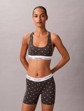 Bralette Icon din bumbac Modal, Unlined