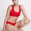 Bralette Icon din bumbac Modal, Unlined