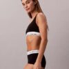 Bralette Icon din bumbac Modal, Unlined