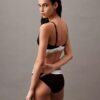 Bralette Icon din bumbac Modal, ușor căptușită, cu închidere frontală în formă de triunghi