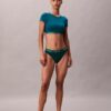 Bralette tip tricou din bumbac și Modal, ușor căptușită