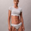 Bralette tip tricou din bumbac și Modal, ușor căptușită