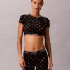 Bralette tip tricou din bumbac și Modal, ușor căptușită