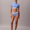 Bralette tip tricou din bumbac și Modal, ușor căptușită