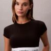 Bralette tip tricou din bumbac și Modal, ușor căptușită
