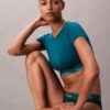 Bralette tip tricou din bumbac și Modal, ușor căptușită
