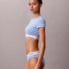 Bralette tip tricou din bumbac și Modal, ușor căptușită