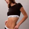 Bralette tip tricou din bumbac și Modal, ușor căptușită
