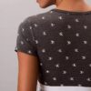 Bralette tip tricou din bumbac și Modal, ușor căptușită