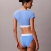 Bralette tip tricou din bumbac și Modal, ușor căptușită