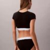 Bralette tip tricou din bumbac și Modal, ușor căptușită