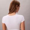 Bralette tip tricou din bumbac și Modal, ușor căptușită