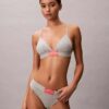 Bralette triunghiulară clasică Heritage din Cotton Stretch, ușor căptușită