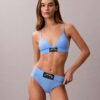 Bralette triunghiulară clasică Heritage din Cotton Stretch, ușor căptușită