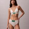 Bralette triunghiulară clasică Heritage din Cotton Stretch, ușor căptușită
