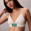 Bralette triunghiulară clasică Heritage din Cotton Stretch, ușor căptușită