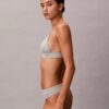 Bralette triunghiulară clasică Heritage din Cotton Stretch, ușor căptușită