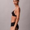 Bralette triunghiulară clasică Heritage din Cotton Stretch, ușor căptușită