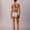 Bralette triunghiulară din Cotton Stretch, ușor căptușită, în stil tradițional Bralette triunghiulară din Cotton Stretch, ușor căptușită, în stil tradițional