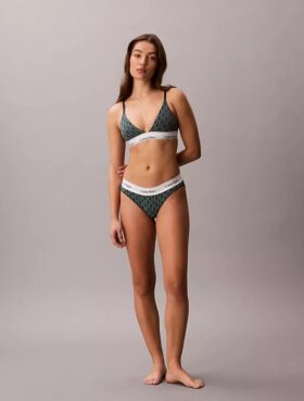 Bralette triunghiular Icon din bumbac și Modal, cu căptușeală ușoară