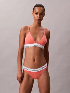 Bralette triunghiular Icon din bumbac și Modal, cu căptușeală ușoară