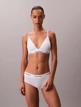 Bralette triunghiular Icon din bumbac și Modal, cu căptușeală ușoară