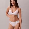 Bralette triunghiular Icon din bumbac și Modal, cu căptușeală ușoară