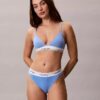 Bralette triunghiular Icon din bumbac și Modal, cu căptușeală ușoară