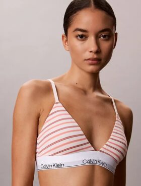 Bralette triunghiular Icon din bumbac și Modal, cu căptușeală ușoară