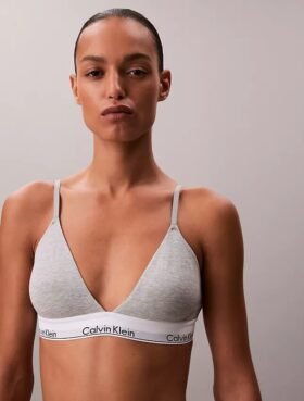 Bralette triunghiular Icon din bumbac și Modal, cu căptușeală ușoară