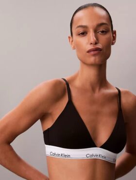 Bralette triunghiular Icon din bumbac și Modal, cu căptușeală ușoară