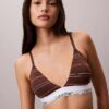 Bralette triunghiular Icon din bumbac și Modal, cu căptușeală ușoară