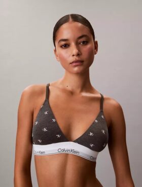 Bralette triunghiular Icon din bumbac și Modal, cu căptușeală ușoară