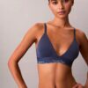 Bralette triunghiular Icon din bumbac și Modal, cu căptușeală ușoară