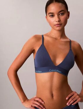 Bralette triunghiular Icon din bumbac și Modal, cu căptușeală ușoară