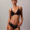 Bralette triunghiular Icon din bumbac și Modal, cu căptușeală ușoară