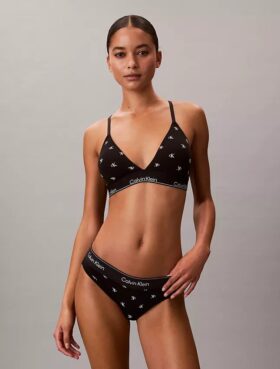 Bralette triunghiular Icon din bumbac și Modal, cu căptușeală ușoară
