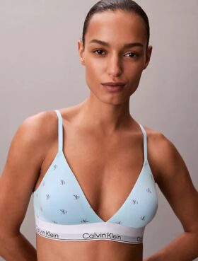 Bralette triunghiular Icon din bumbac și Modal, cu căptușeală ușoară