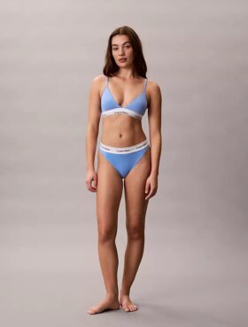 Bralette triunghiular Icon din bumbac și Modal, cu căptușeală ușoară