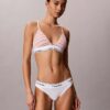 Bralette triunghiular Icon din bumbac și Modal, cu căptușeală ușoară