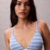 Bralette triunghiular Icon din bumbac și Modal, cu căptușeală ușoară