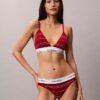 Bralette triunghiular Icon din bumbac și Modal, cu căptușeală ușoară