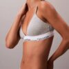 Bralette triunghiular Icon din bumbac și Modal, cu căptușeală ușoară