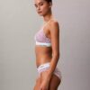 Bralette triunghiular Icon din bumbac și Modal, cu căptușeală ușoară