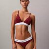 Bralette triunghiular Icon din bumbac și Modal, cu căptușeală ușoară